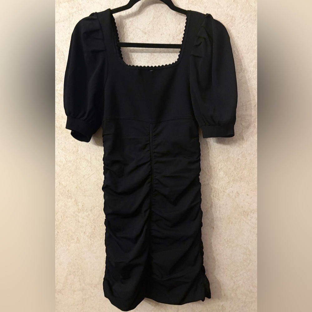 SANDRO Ruched Stretch Fit Mini Dress - Picture 2 of 10